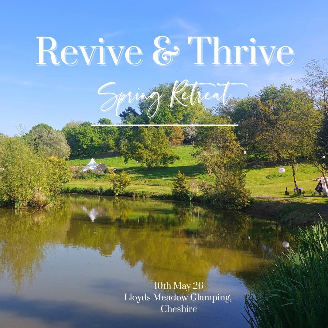 Lloyds Meadow Glamping image of lake with luxury bell tent in the background